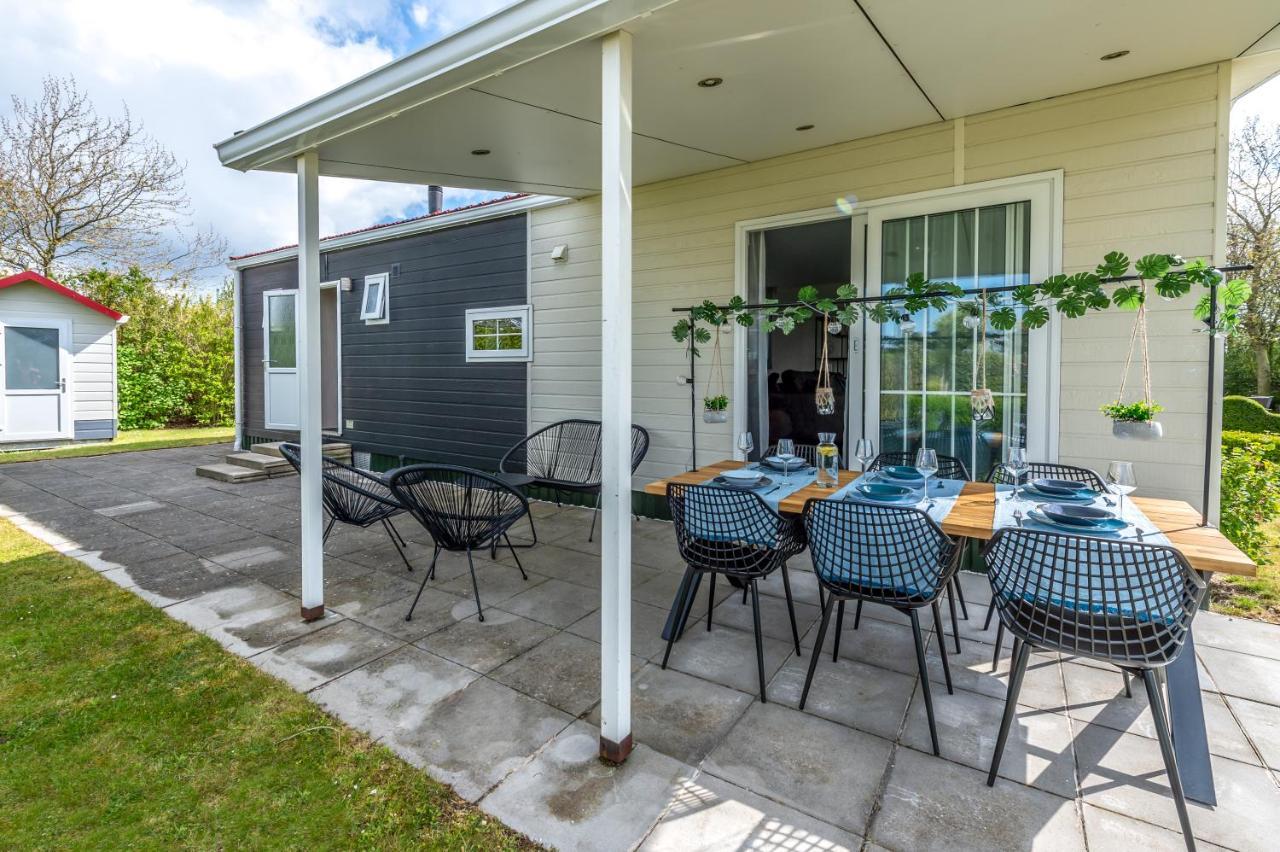Luxe 5-Persoons Chalet Op Familiecamping Baarland Екстер'єр фото